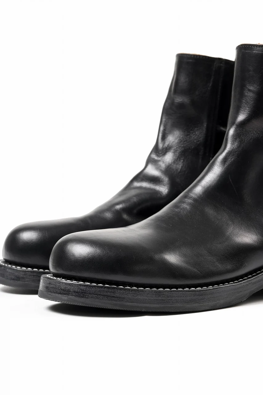 Portaille exclusive CLASSIC BACK ZIP BOOTS / HORWEEN CHROMEXCEL (BLACK) - Image 16