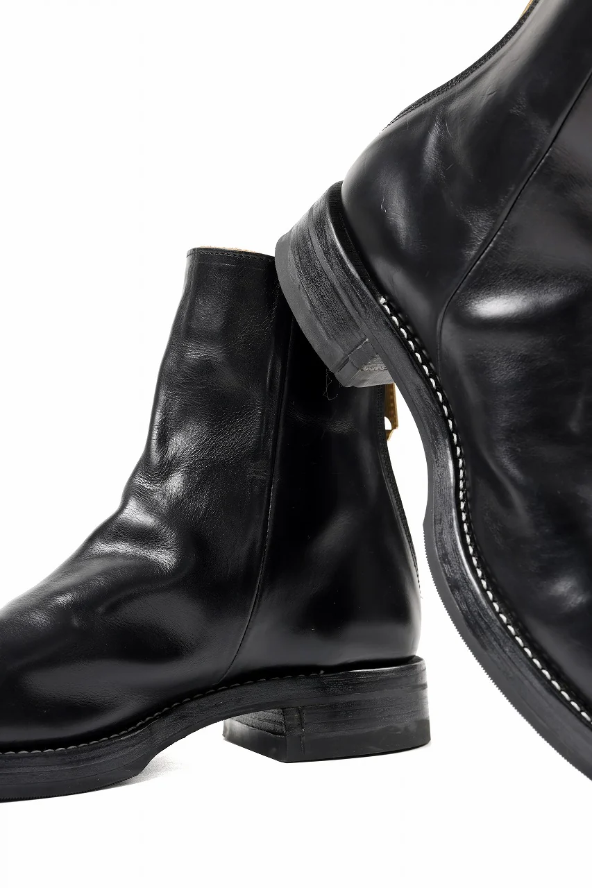 Portaille exclusive CLASSIC BACK ZIP BOOTS / HORWEEN CHROMEXCEL (BLACK) - Image 18
