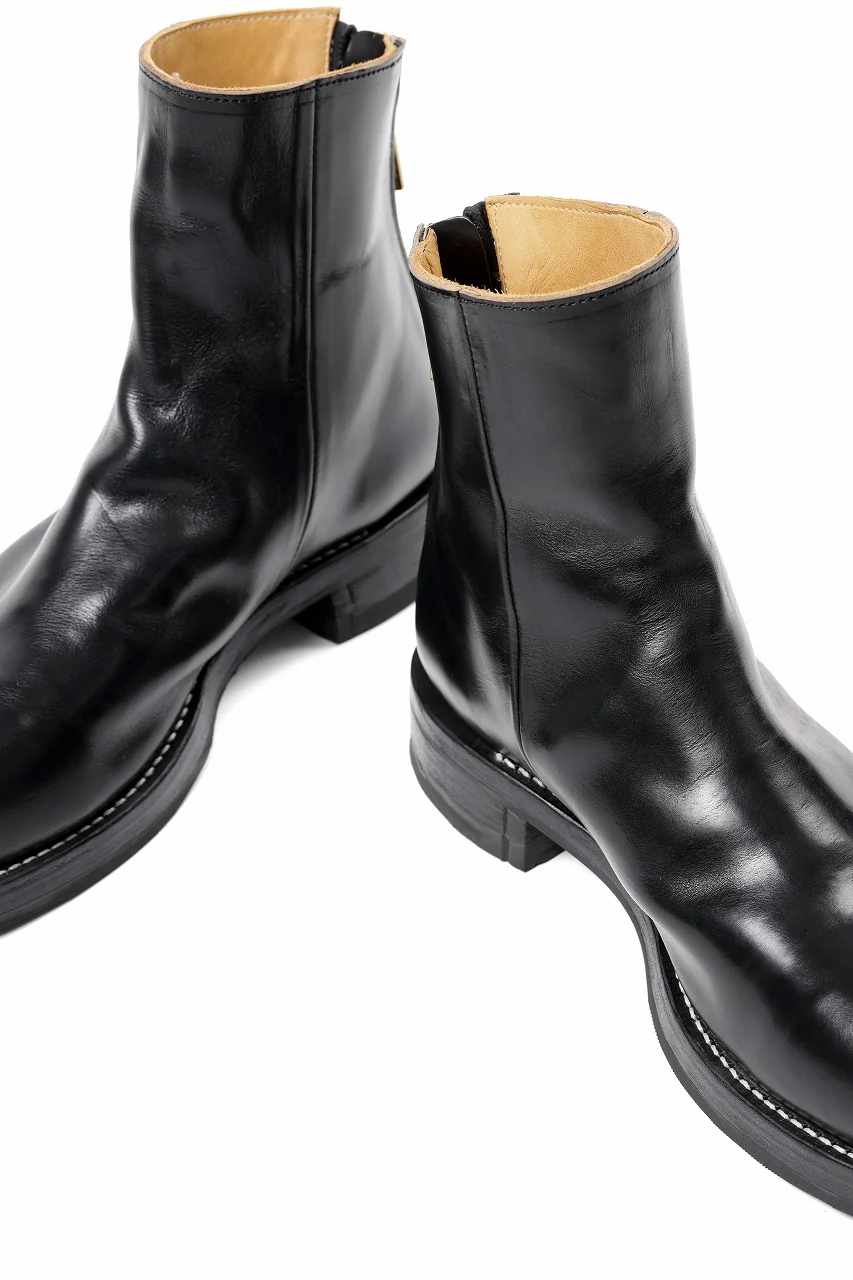 Portaille exclusive CLASSIC BACK ZIP BOOTS / HORWEEN CHROMEXCEL (BLACK) - Image 20