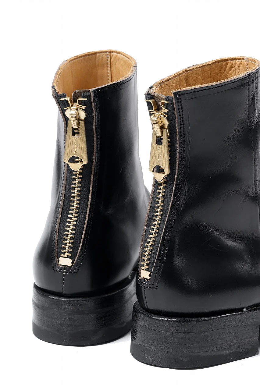 Portaille exclusive CLASSIC BACK ZIP BOOTS / HORWEEN CHROMEXCEL (BLACK) - Image 25