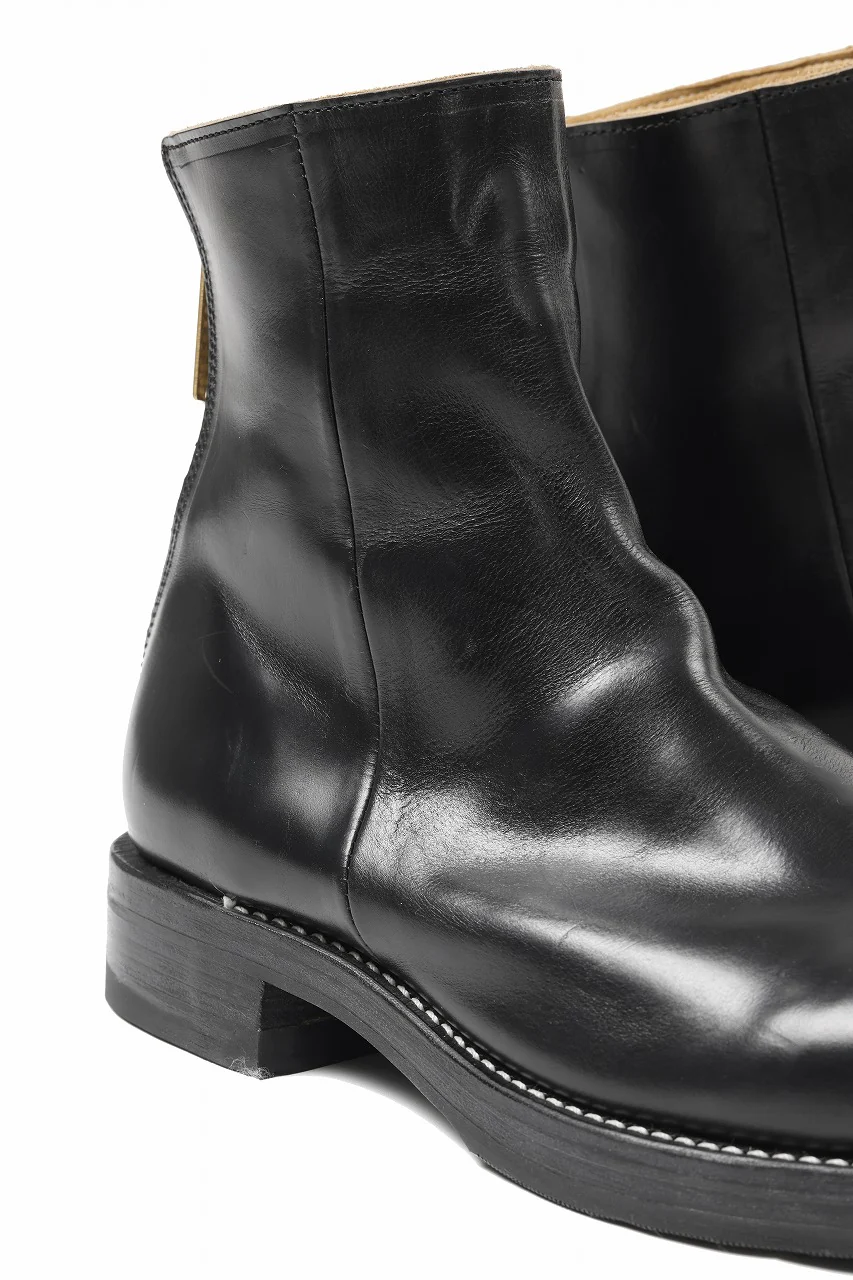 Portaille exclusive CLASSIC BACK ZIP BOOTS / HORWEEN CHROMEXCEL (BLACK) - Image 28