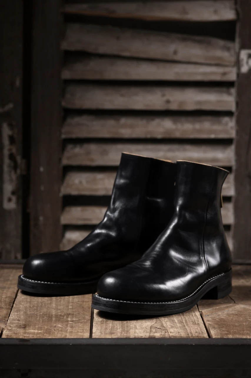 Portaille exclusive CLASSIC BACK ZIP BOOTS / HORWEEN CHROMEXCEL (BLACK) - Image 34