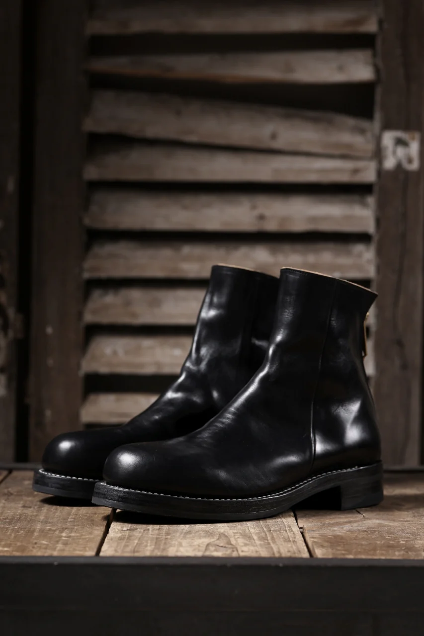 Portaille exclusive CLASSIC BACK ZIP BOOTS / HORWEEN CHROMEXCEL (BLACK) - Image 35