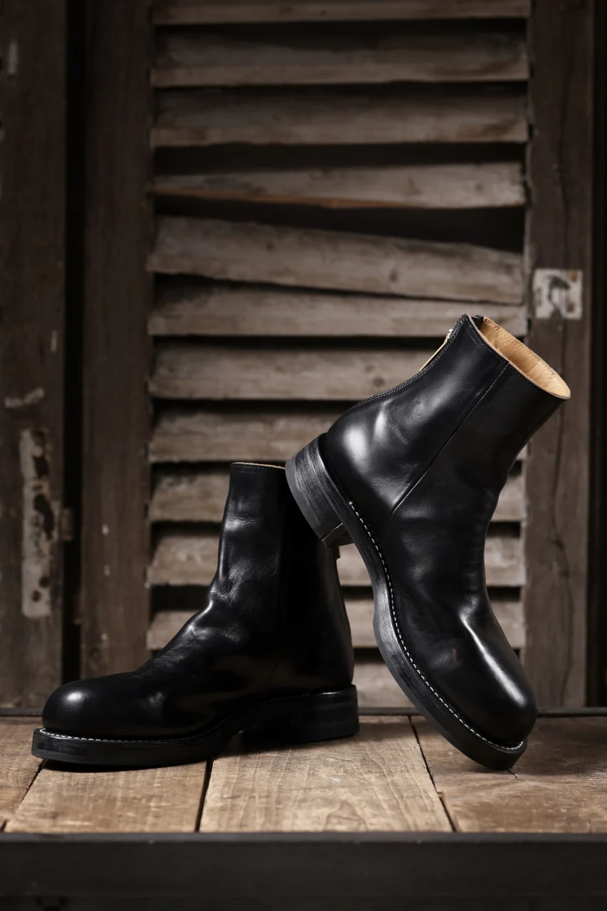 Portaille exclusive CLASSIC BACK ZIP BOOTS / HORWEEN CHROMEXCEL (BLACK) - Image 38