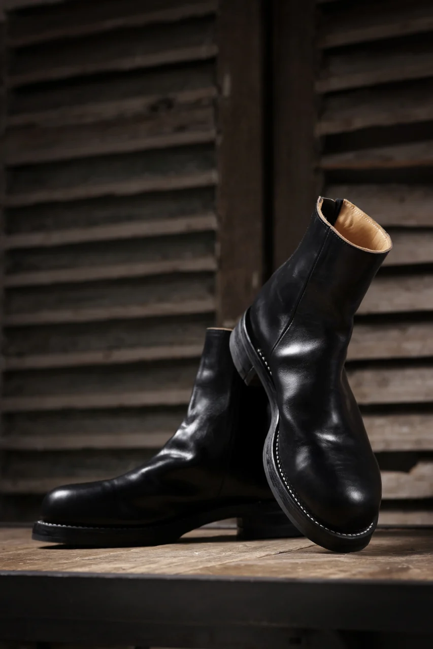 Portaille exclusive CLASSIC BACK ZIP BOOTS / HORWEEN CHROMEXCEL (BLACK) - Image 40