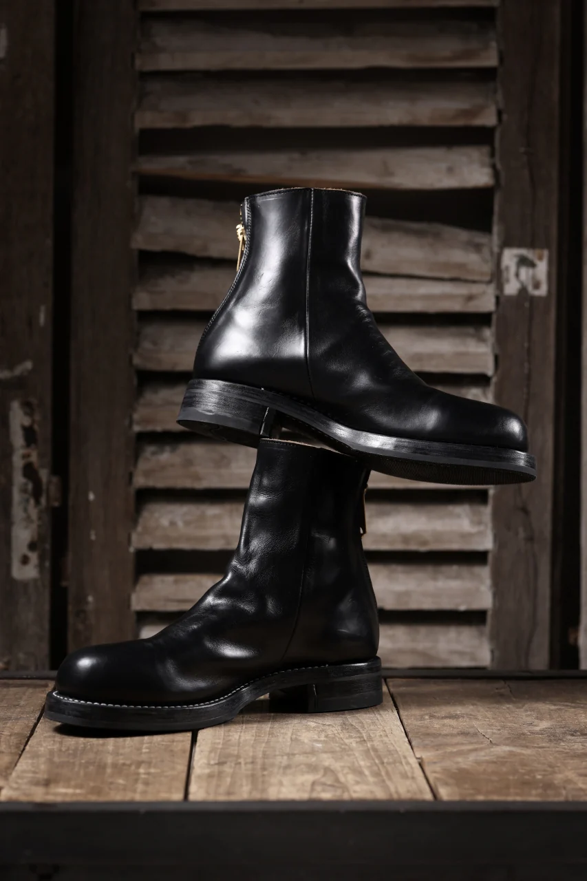 Portaille exclusive CLASSIC BACK ZIP BOOTS / HORWEEN CHROMEXCEL (BLACK) - Image 41