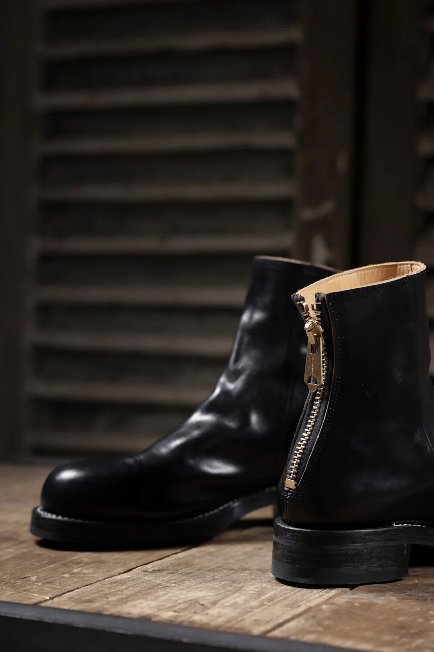 Portaille exclusive CLASSIC BACK ZIP BOOTS / HORWEEN CHROMEXCEL (BLACK) - Image 43