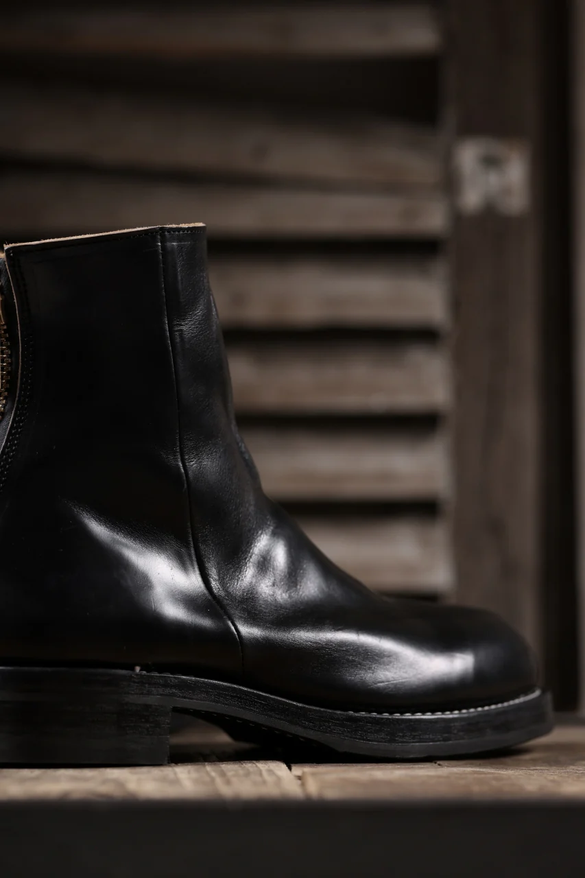 Portaille exclusive CLASSIC BACK ZIP BOOTS / HORWEEN CHROMEXCEL (BLACK) - Image 46