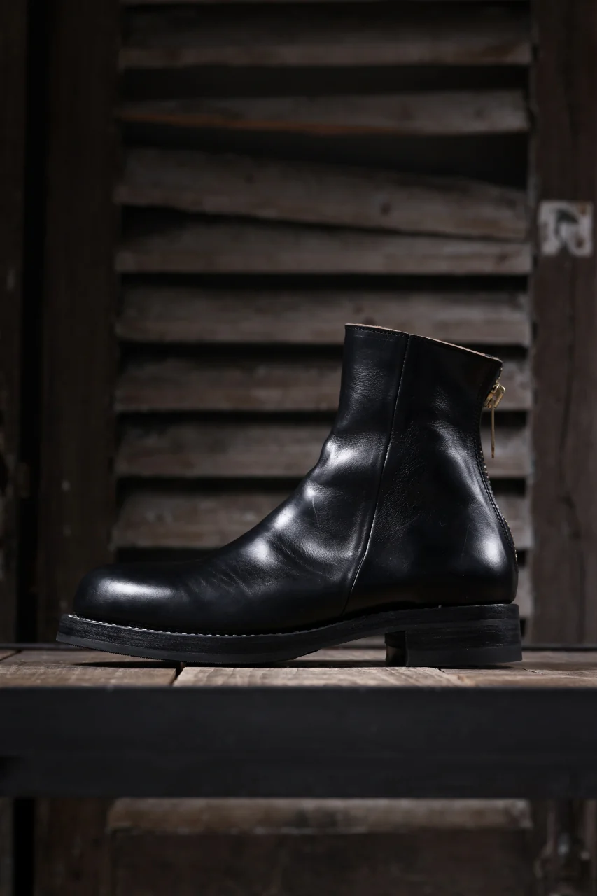 Portaille exclusive CLASSIC BACK ZIP BOOTS / HORWEEN CHROMEXCEL (BLACK) - Image 50