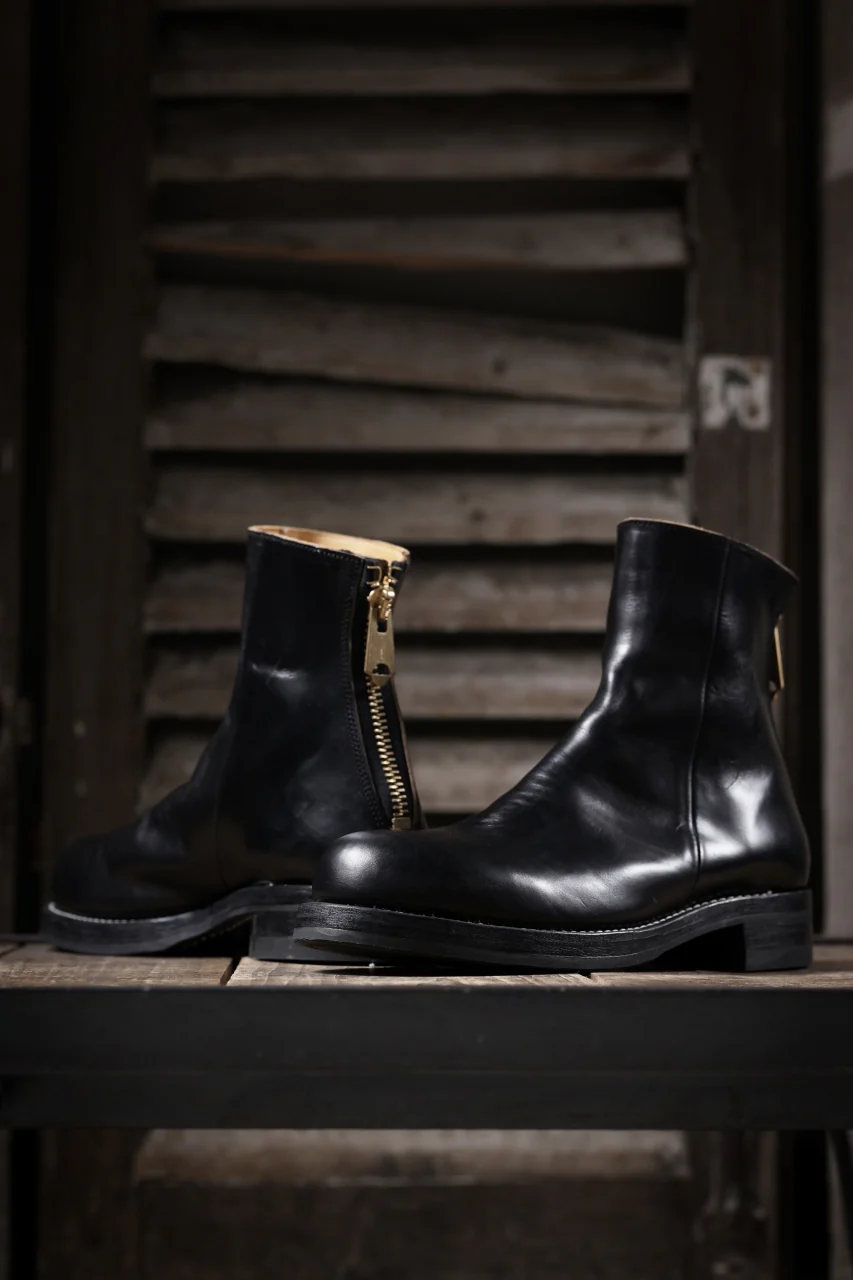 Portaille exclusive CLASSIC BACK ZIP BOOTS / HORWEEN CHROMEXCEL (BLACK) - Image 52