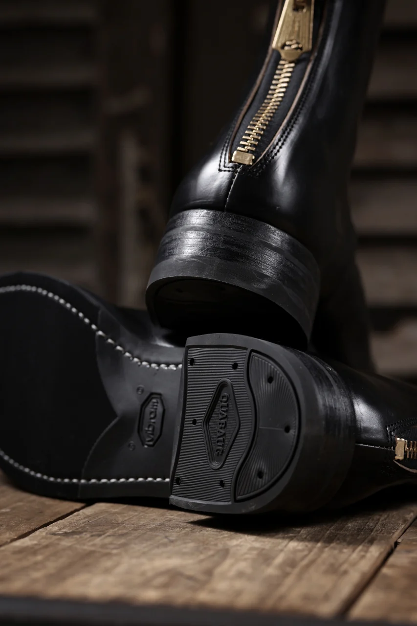 Portaille exclusive CLASSIC BACK ZIP BOOTS / HORWEEN CHROMEXCEL (BLACK) - Image 54