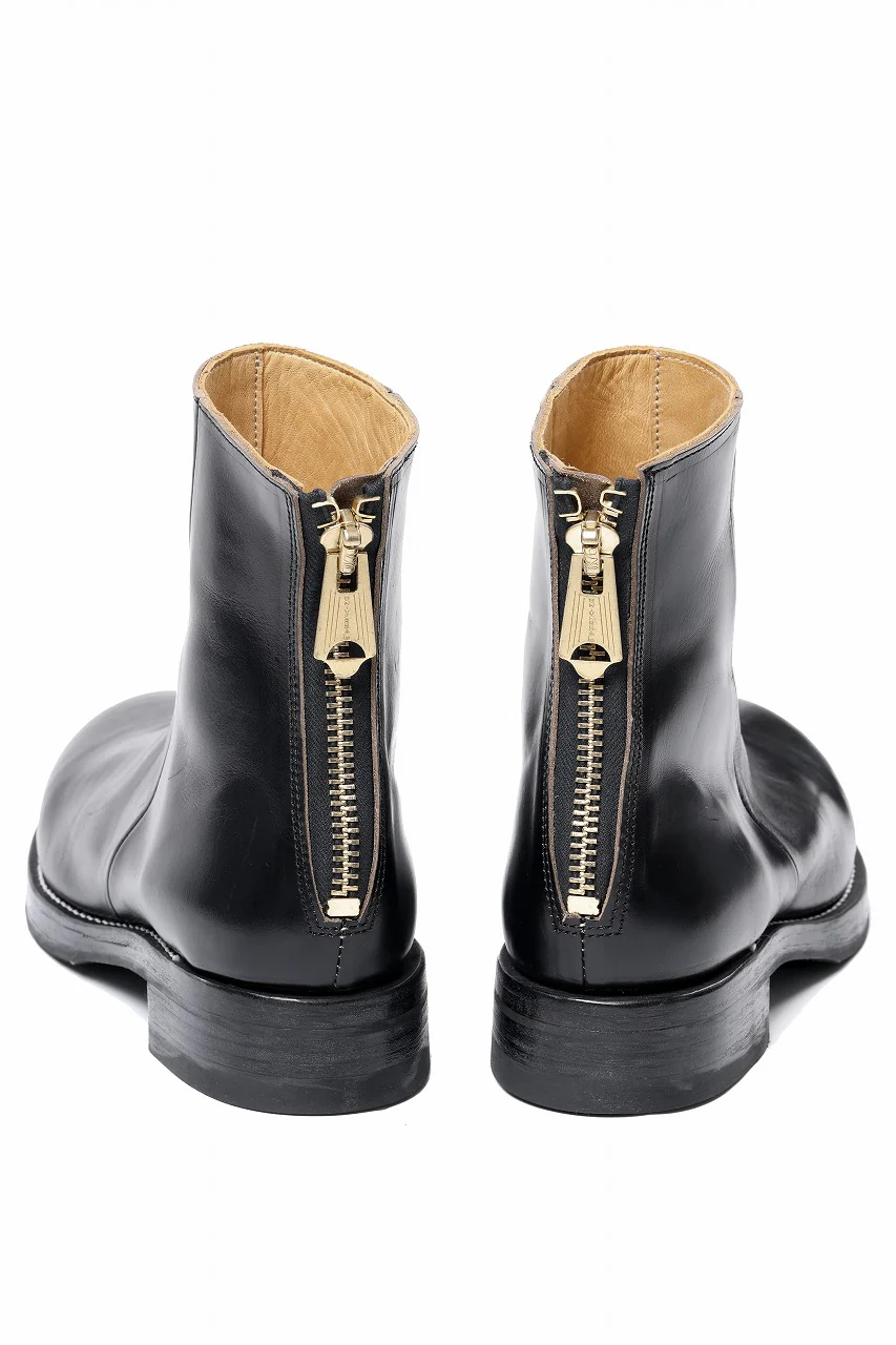 Portaille exclusive CLASSIC BACK ZIP BOOTS / HORWEEN CHROMEXCEL (BLACK) - Image 9