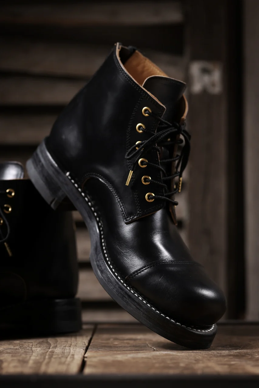 Portaille exclusive CLASSIC WORK BOOTS / HORWEEN CHROMEXCEL (BLACK) - Image 45