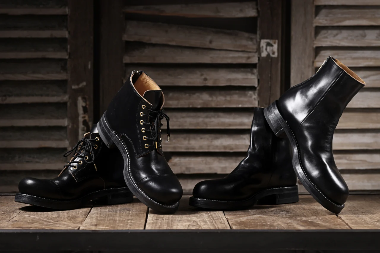 Portaille exclusive CLASSIC WORK BOOTS / HORWEEN CHROMEXCEL (BLACK) - Image 67
