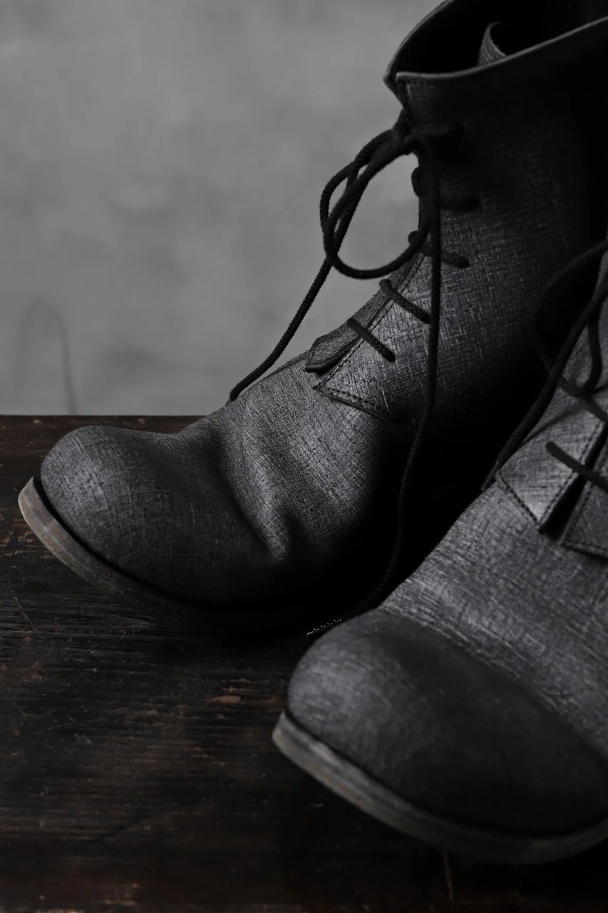 Portaille exclusive Lace Upped Back Zip Middle Boots (BABELE by TEMPESTI / NERO) - Image 11