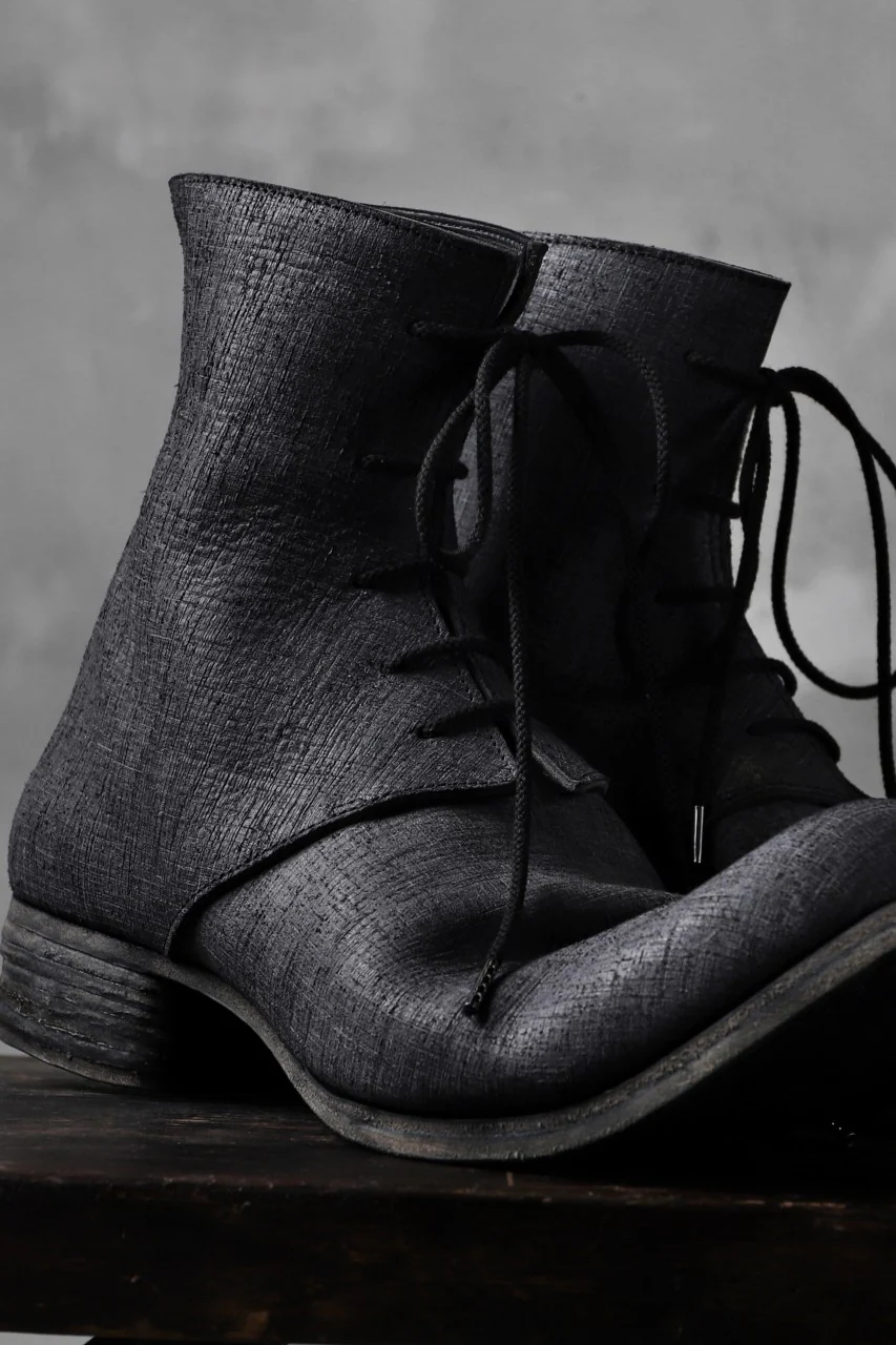 Portaille exclusive Lace Upped Back Zip Middle Boots (BABELE by TEMPESTI / NERO) - Image 12