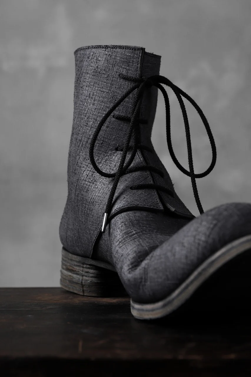 Portaille exclusive Lace Upped Back Zip Middle Boots (BABELE by TEMPESTI / NERO) - Image 13