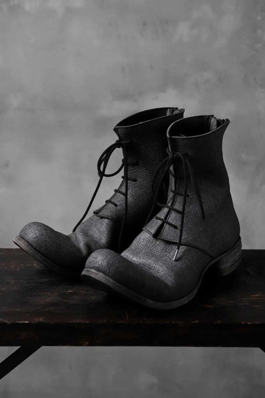 Portaille exclusive Lace Upped Back Zip Middle Boots (BABELE by TEMPESTI / NERO) - Image 4
