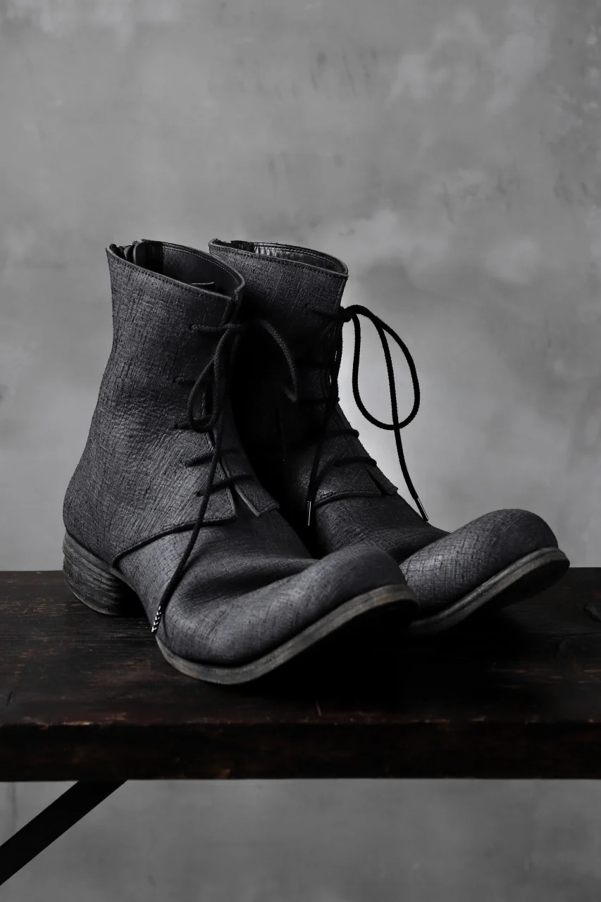 Portaille exclusive Lace Upped Back Zip Middle Boots (BABELE by TEMPESTI / NERO) - Image 6