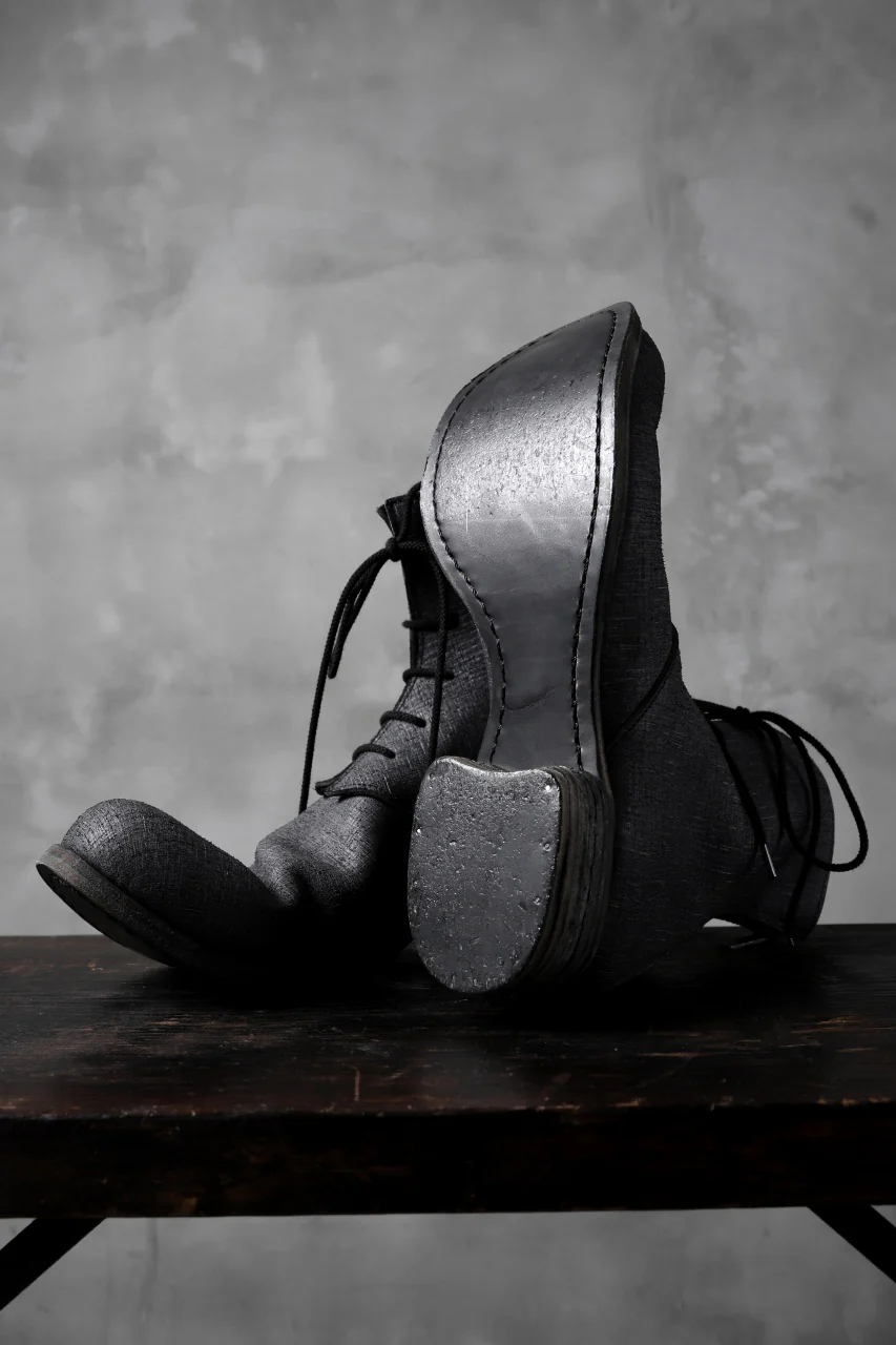 Portaille exclusive Lace Upped Back Zip Middle Boots (BABELE by TEMPESTI / NERO) - Image 8