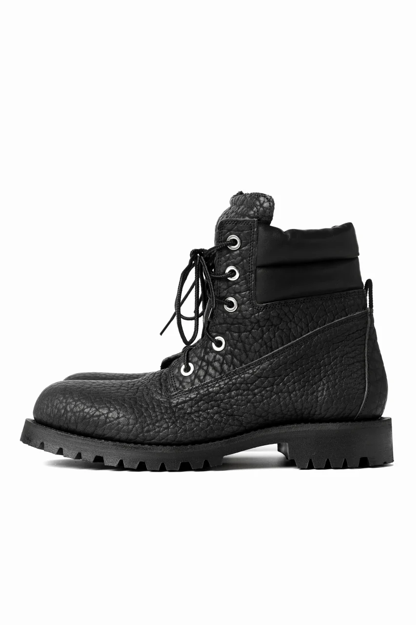 Portaille exclusive LEX-W20 TREK Laced Boots / ROUGH BULL (BLACK) - Image 10