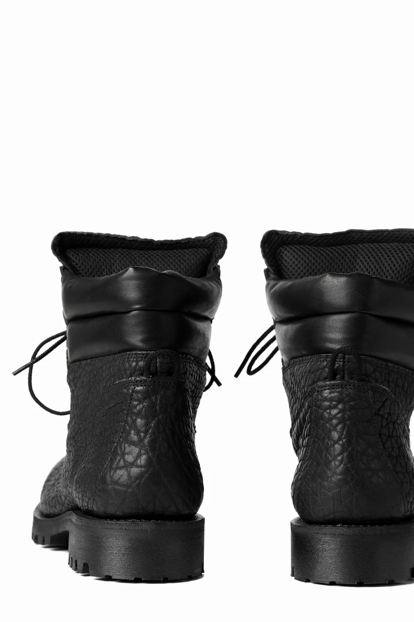 Portaille exclusive LEX-W20 TREK Laced Boots / ROUGH BULL (BLACK) - Image 18