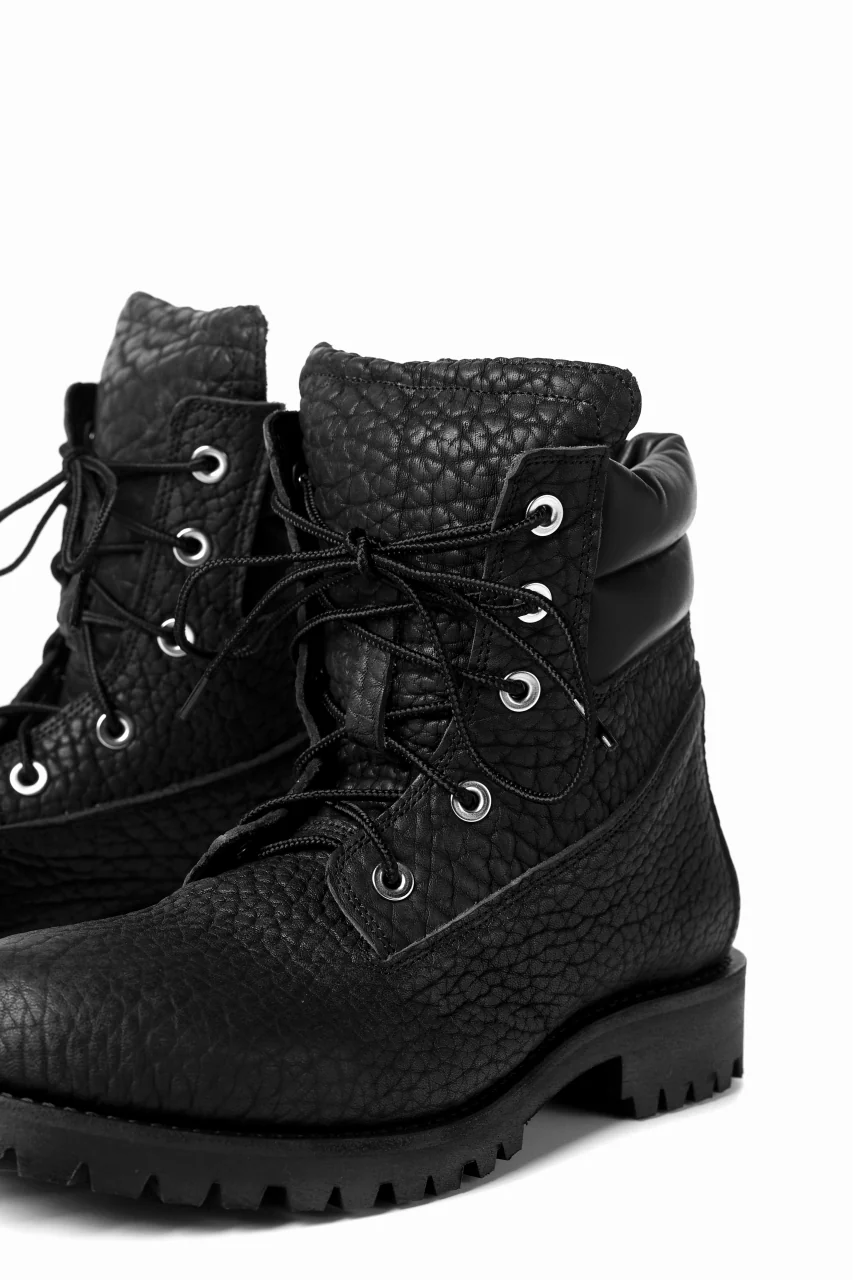 Portaille exclusive LEX-W20 TREK Laced Boots / ROUGH BULL (BLACK) - Image 19
