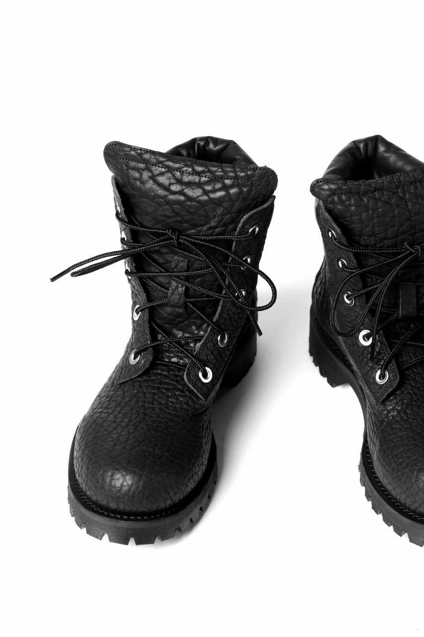 Portaille exclusive LEX-W20 TREK Laced Boots / ROUGH BULL (BLACK) - Image 20