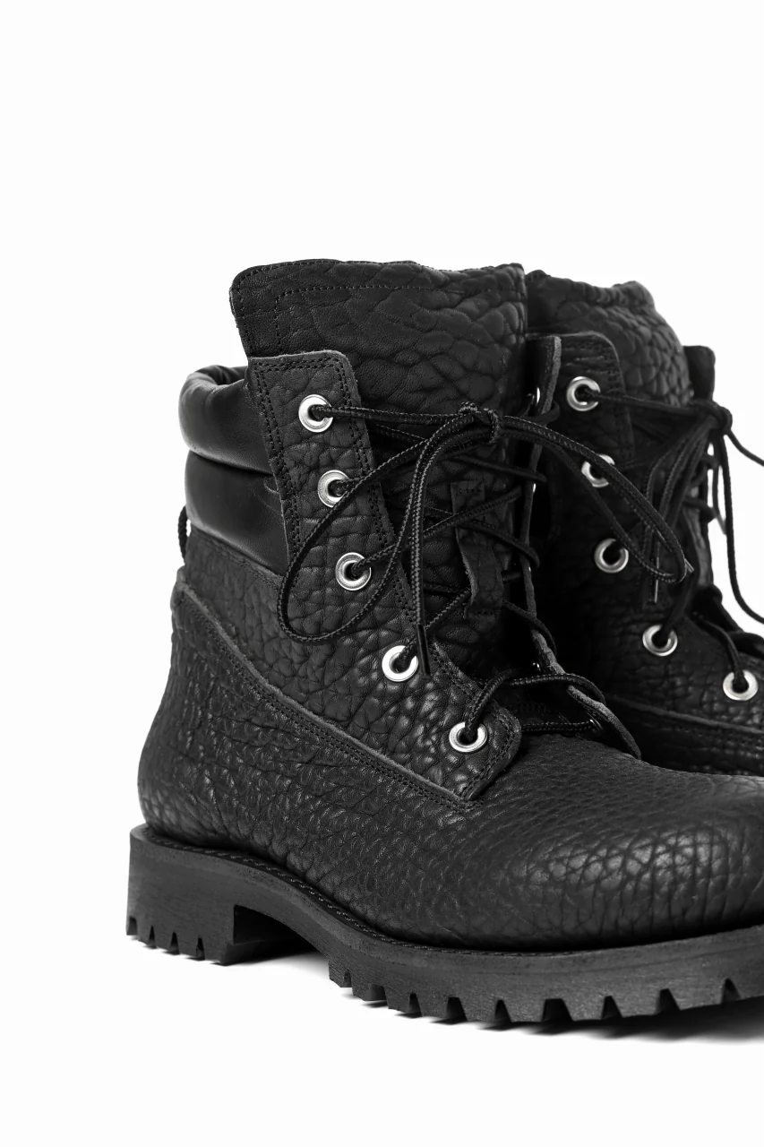 Portaille exclusive LEX-W20 TREK Laced Boots / ROUGH BULL (BLACK) - Image 26