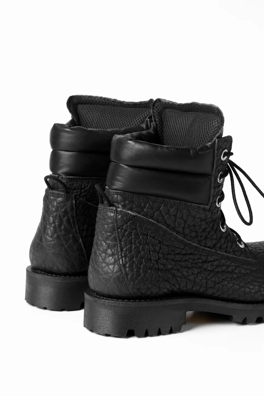 Portaille exclusive LEX-W20 TREK Laced Boots / ROUGH BULL (BLACK) - Image 27