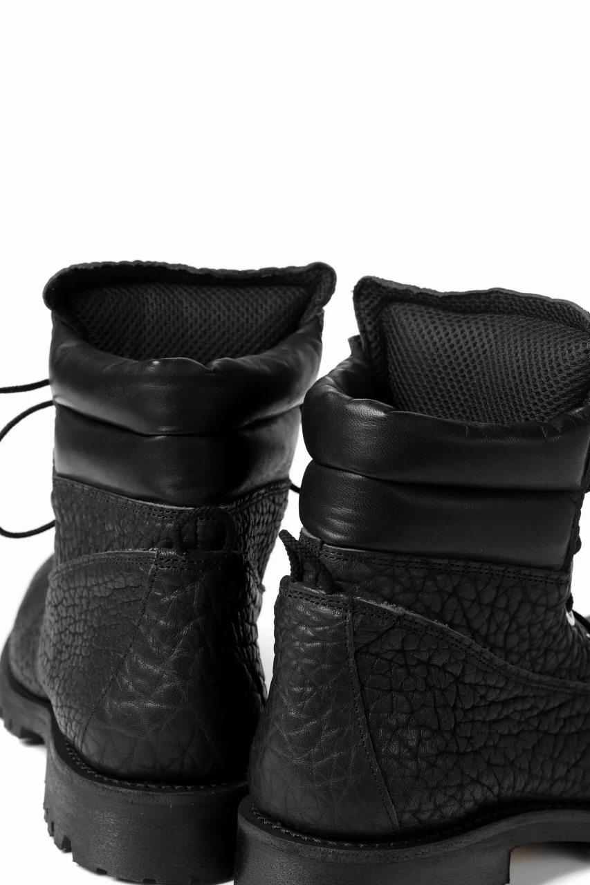 Portaille exclusive LEX-W20 TREK Laced Boots / ROUGH BULL (BLACK) - Image 28