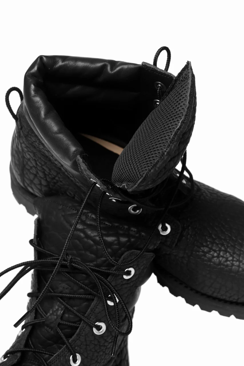 Portaille exclusive LEX-W20 TREK Laced Boots / ROUGH BULL (BLACK) - Image 32