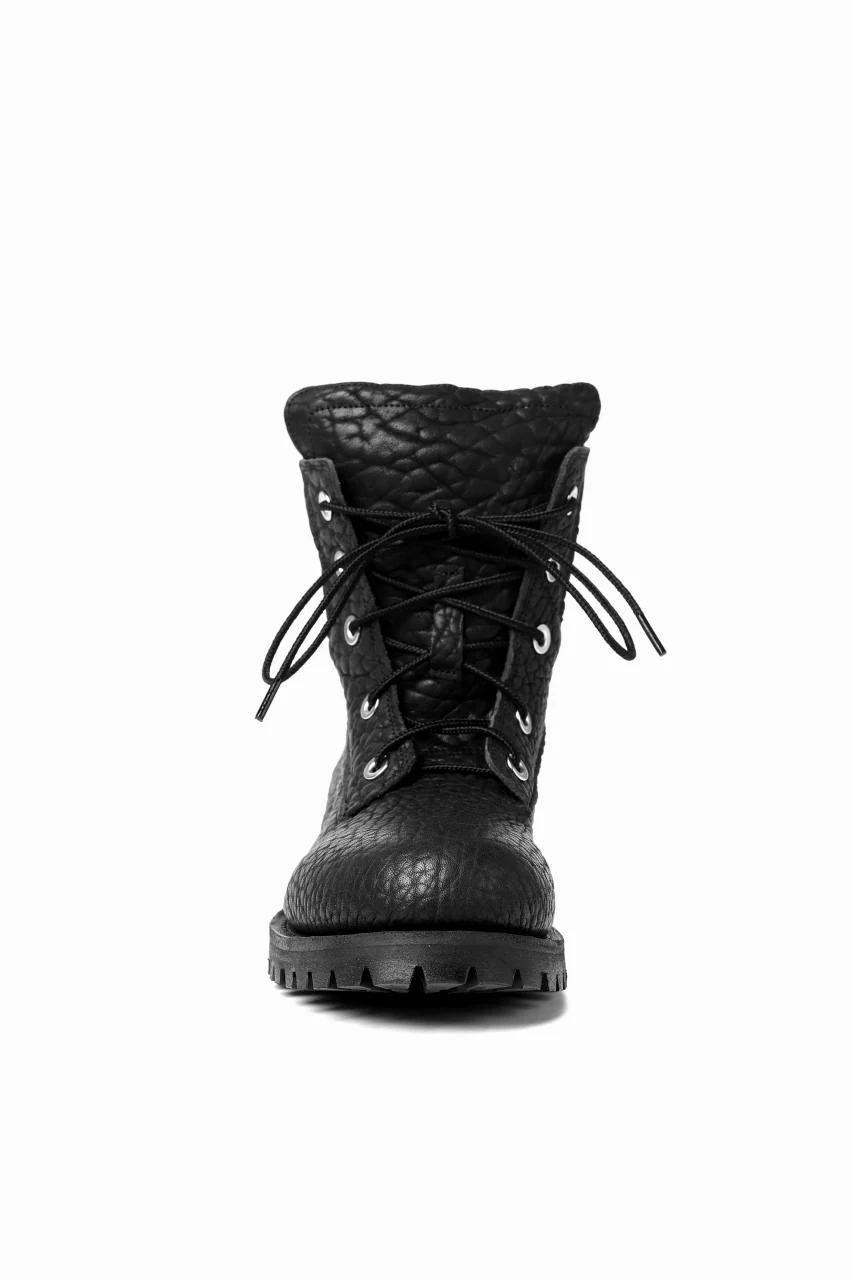 Portaille exclusive LEX-W20 TREK Laced Boots / ROUGH BULL (BLACK) - Image 35