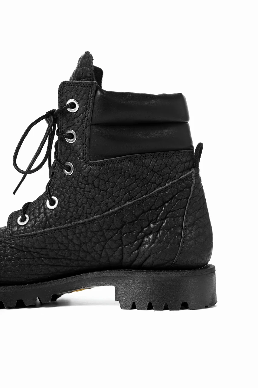 Portaille exclusive LEX-W20 TREK Laced Boots / ROUGH BULL (BLACK) - Image 40