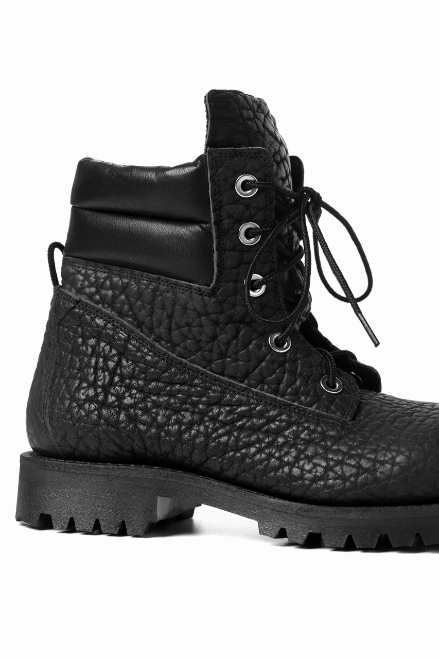 Portaille exclusive LEX-W20 TREK Laced Boots / ROUGH BULL (BLACK) - Image 41