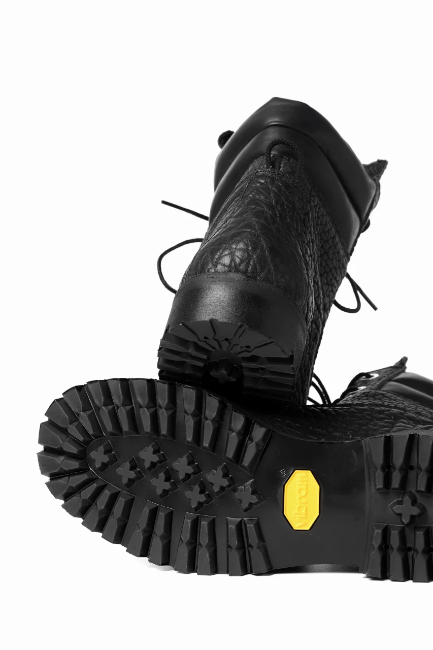 Portaille exclusive LEX-W20 TREK Laced Boots / ROUGH BULL (BLACK) - Image 45