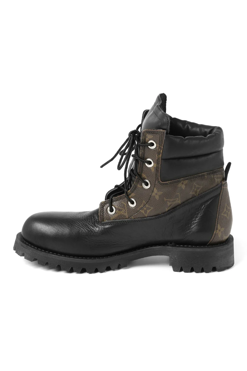 Portaille exclusive LEX-W20 TREK Laced Boots / VINTAGE "re-build" (BLACK / XXX) - Image 17