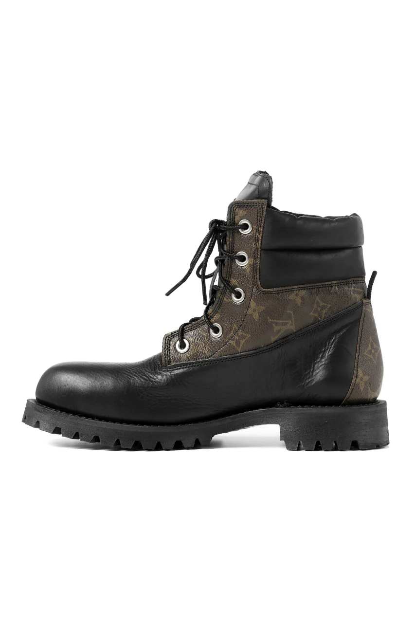Portaille exclusive LEX-W20 TREK Laced Boots / VINTAGE "re-build" (BLACK / XXX) - Image 18