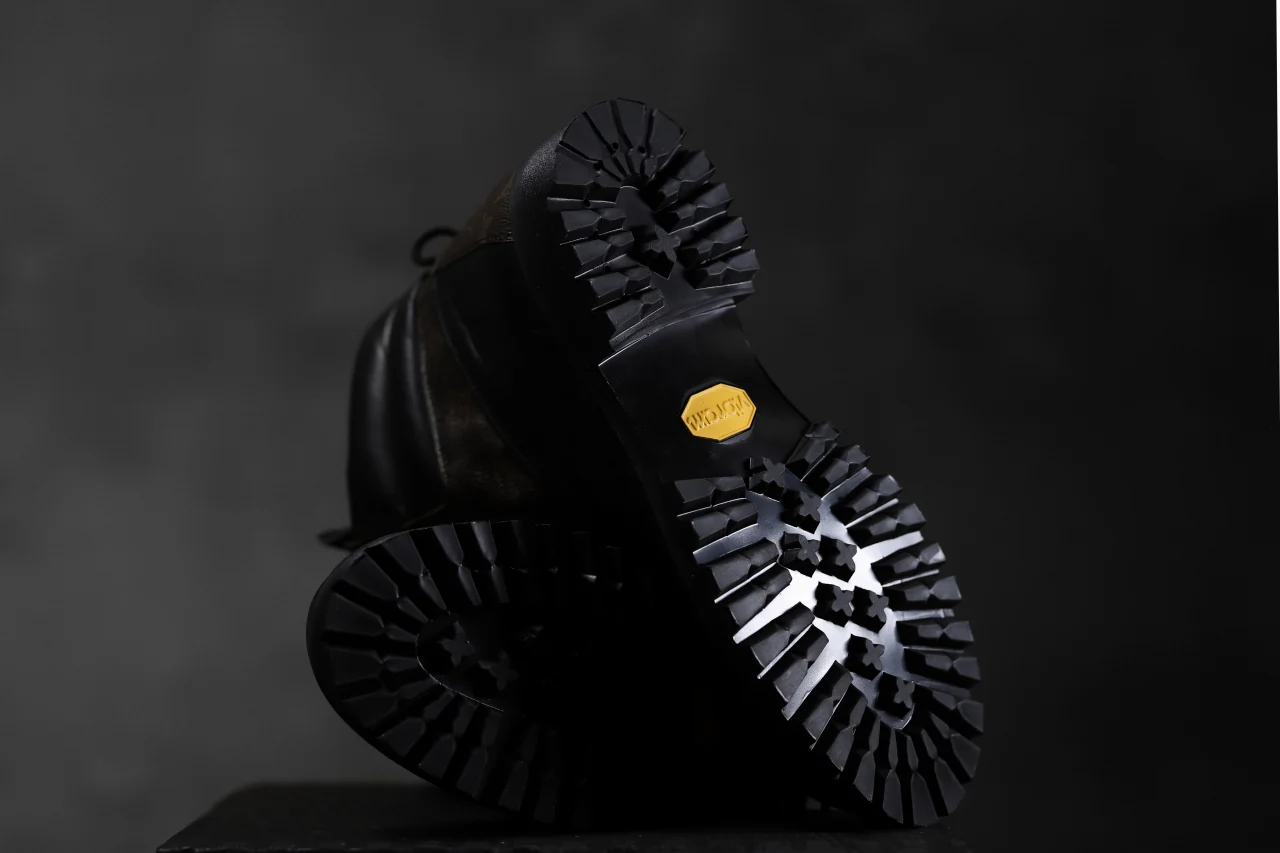 Portaille exclusive LEX-W20 TREK Laced Boots / VINTAGE "re-build" (BLACK / XXX) - Image 36