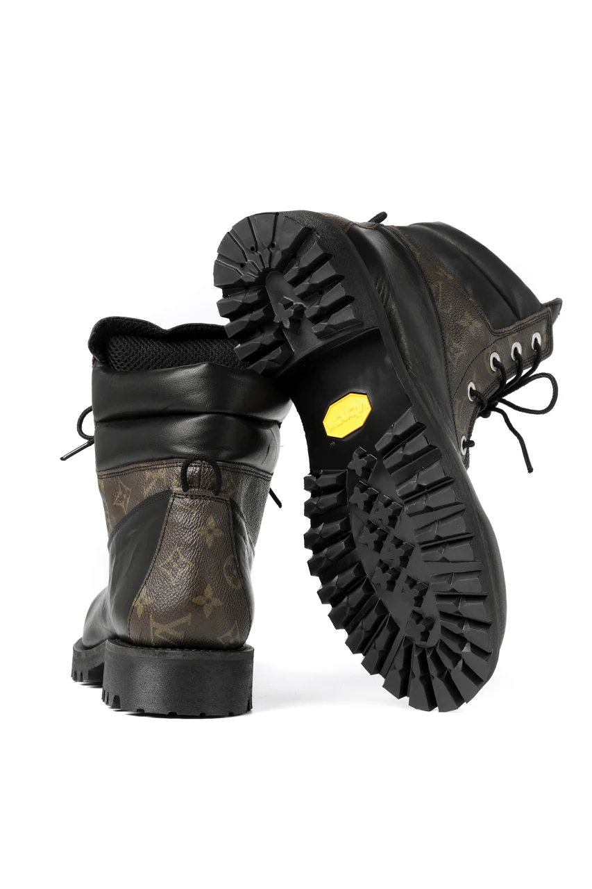 Portaille exclusive LEX-W20 TREK Laced Boots / VINTAGE "re-build" (BLACK / XXX) - Image 9