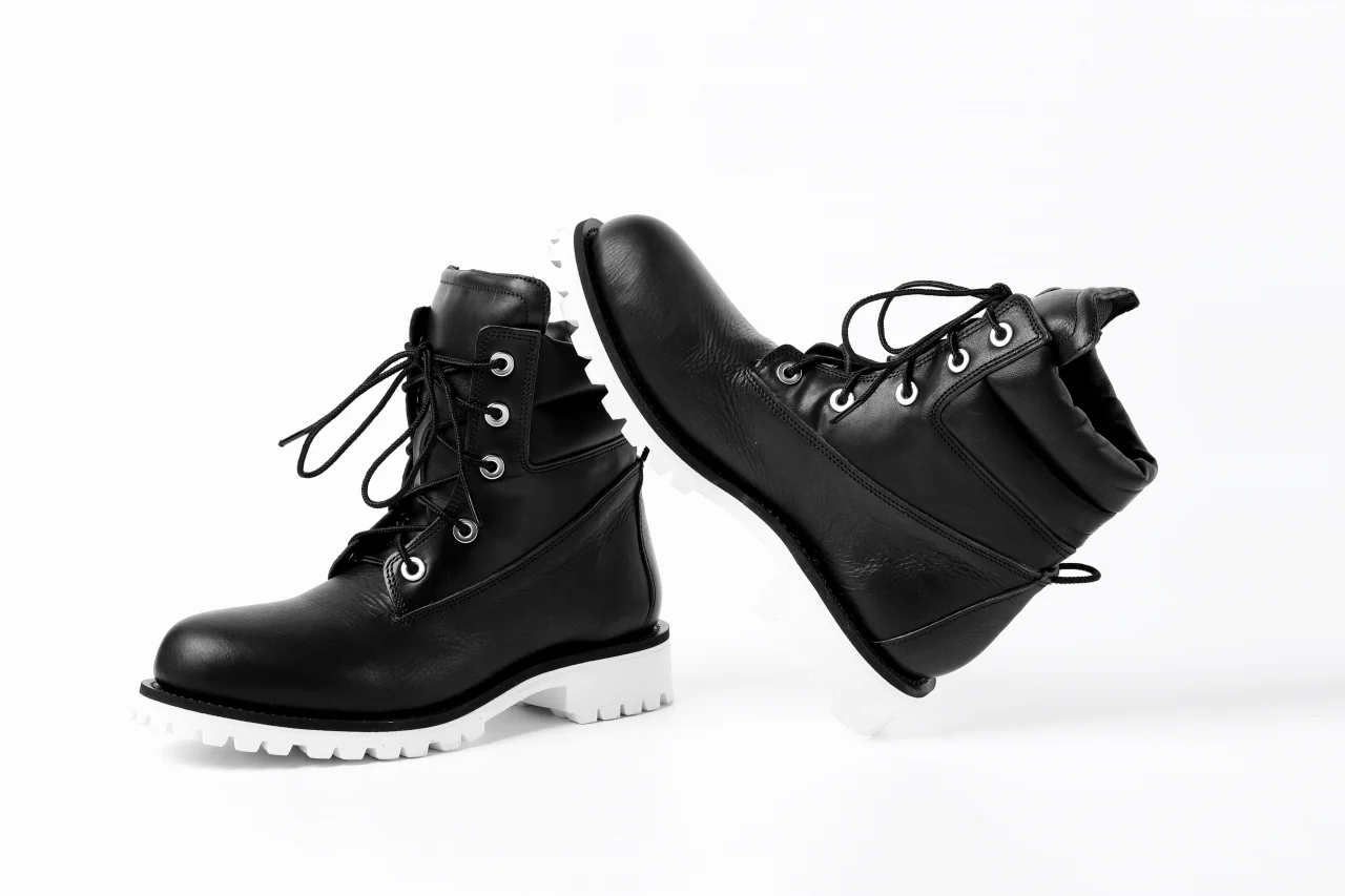 Portaille exclusive LEX-W20 TREK Laced Boots / VACCHETTA VB WHITE EDITION. - Image 29