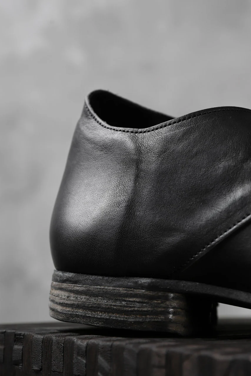 Portaille exclusive PL20 Derby Shoes (ROMANERO Soft Horse / BLACK) - Image 27