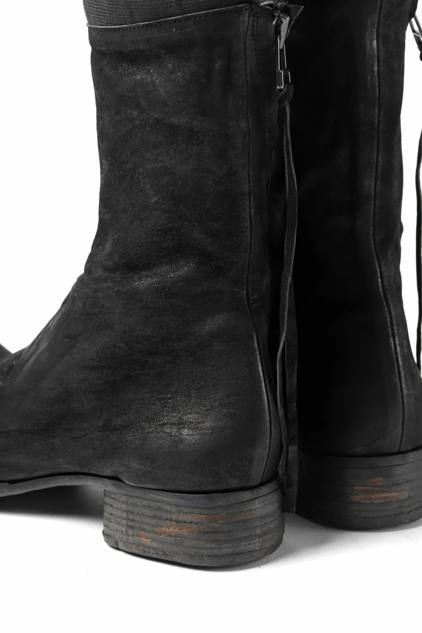 Portaille exclusive PL20 Layered Zip Boots (BANDOLERO / BLACK) - Image 21