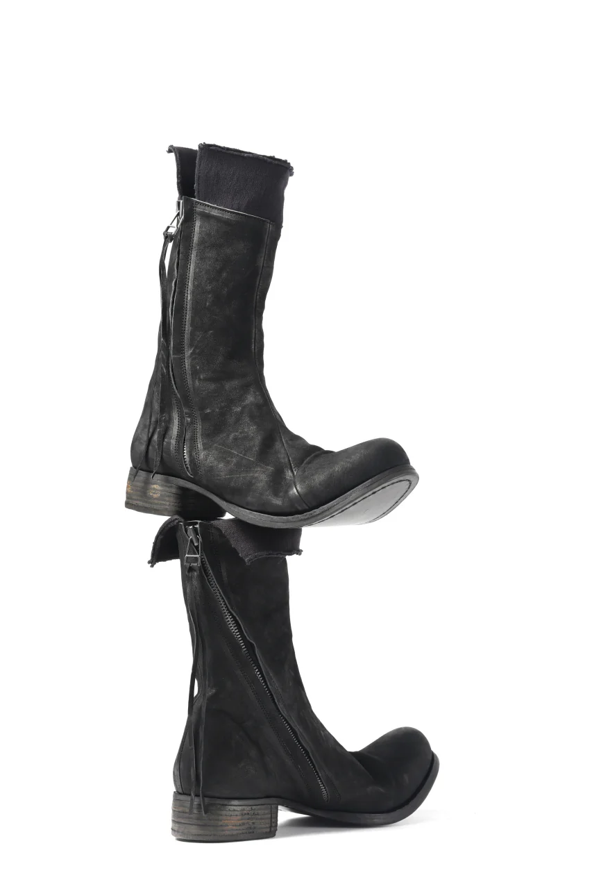 Portaille exclusive PL20 Layered Zip Boots (BANDOLERO / BLACK) - Image 22