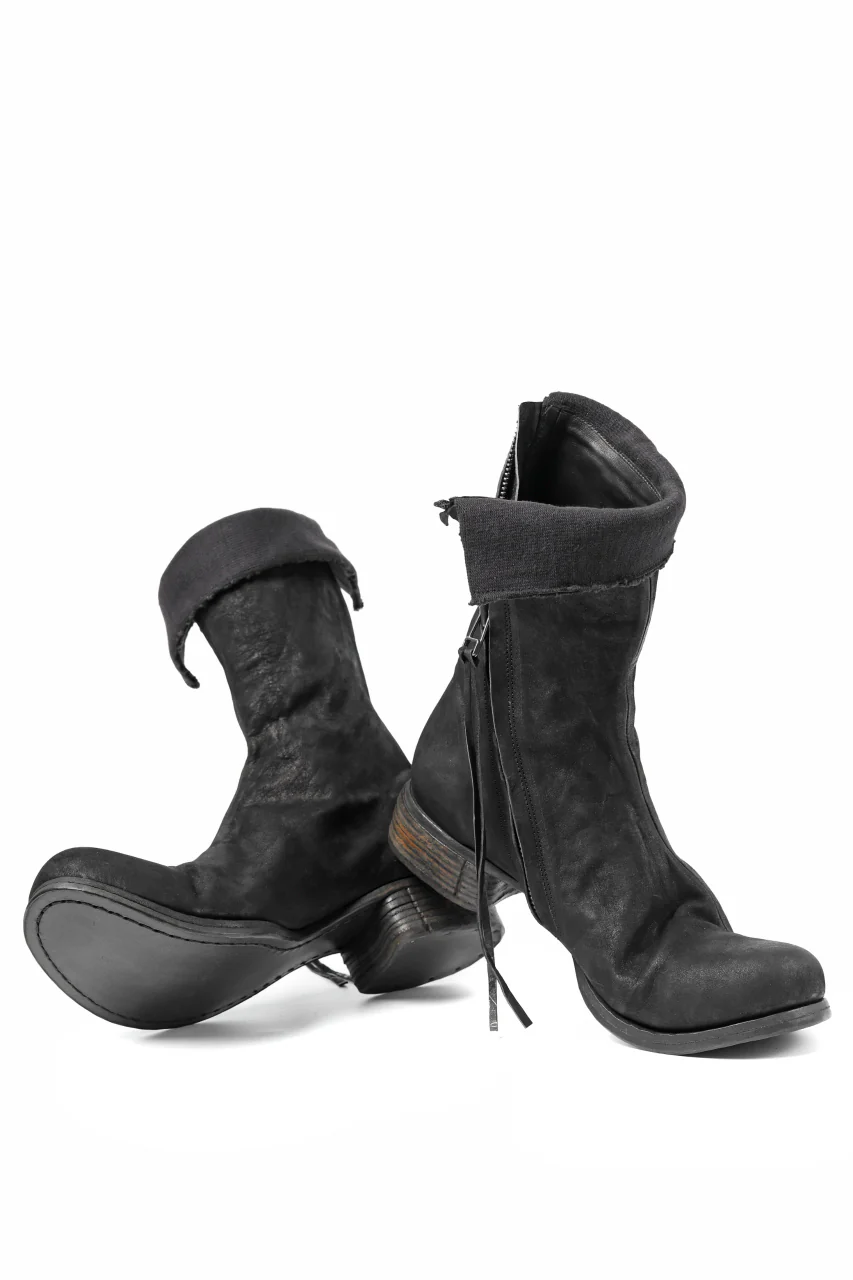Portaille exclusive PL20 Layered Zip Boots (BANDOLERO / BLACK) - Image 30