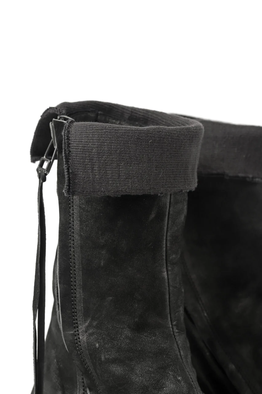 Portaille exclusive PL20 Layered Zip Boots (BANDOLERO / BLACK) - Image 44