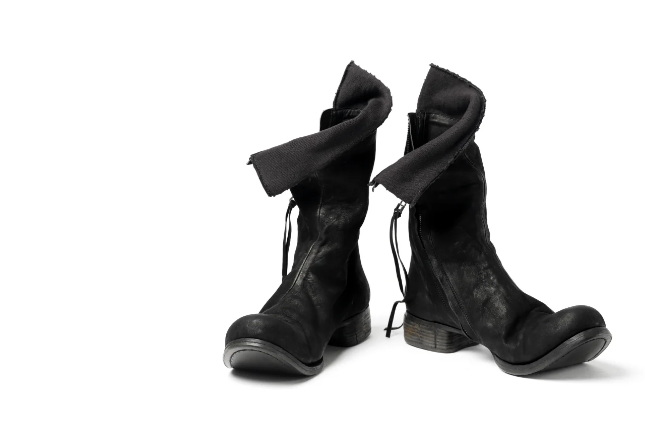 Portaille exclusive PL20 Layered Zip Boots (BANDOLERO / BLACK) - Image 58