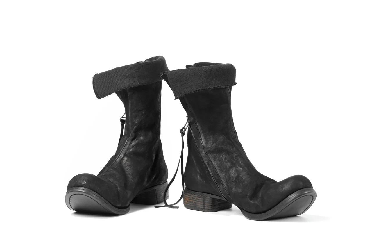 Portaille exclusive PL20 Layered Zip Boots (BANDOLERO / BLACK) - Image 59