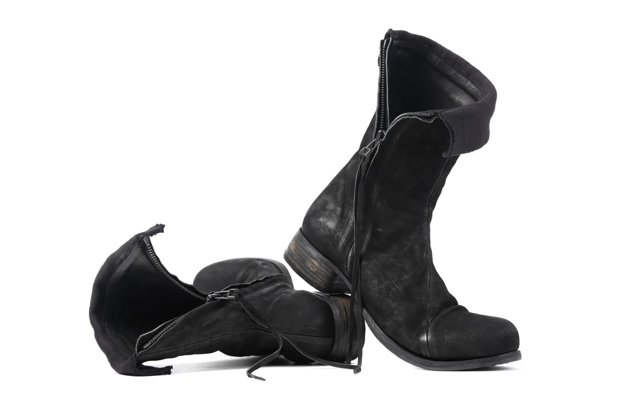Portaille exclusive PL20 Layered Zip Boots (BANDOLERO / BLACK) - Image 61