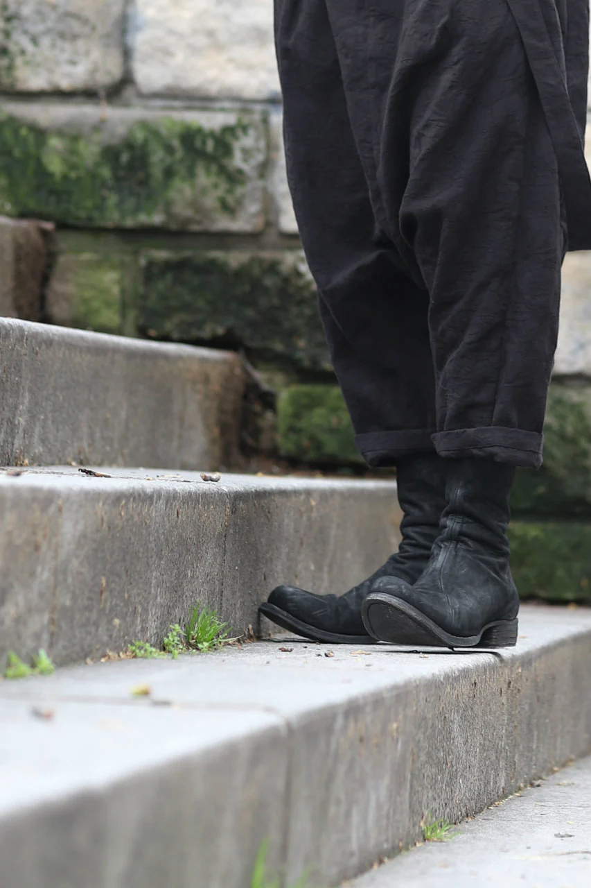 Portaille exclusive PL20 Layered Zip Boots (BANDOLERO / BLACK) - Image 72